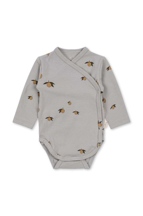 Боді для немовлят Konges Sl?jd колір сірий (3527546)
