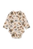 Боді для немовлят Konges Sl?jd колір бежевий (3527543)