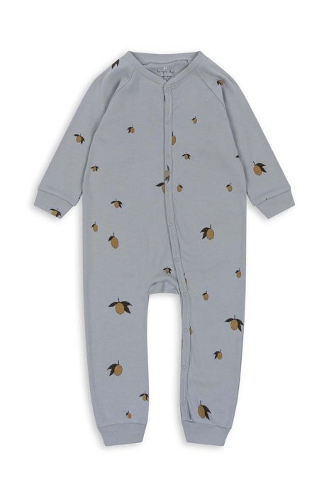 Дитяче бавовняне боді Konges Sl?jd колір сірий (3527604)