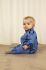 Дитячі повзунки Mini Rodini колір блакитний (3470377)