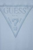 Дитячі бавовняні повзунки Guess колір блакитний (3327599)