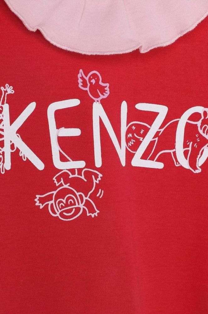 Дитячі повзунки Kenzo Kids колір червоний (3441728) фото 3