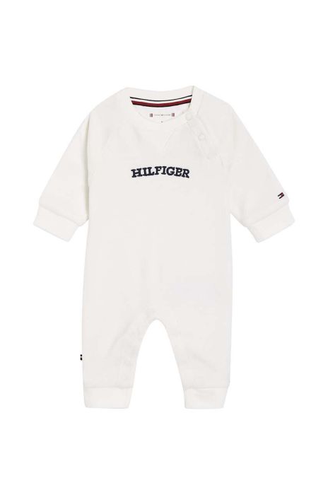 Дитячі повзунки Tommy Hilfiger колір бежевий (3402745)