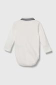 Дитяче бавовняне боді United Colors of Benetton колір білий (3388353)
