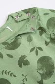 Дитяче бавовняне боді Coccodrillo колір зелений (3634461)