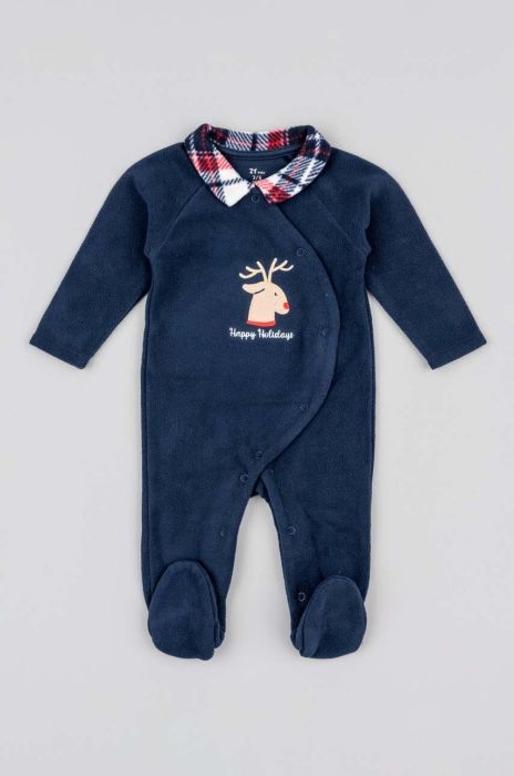 Дитячі повзунки zippy колір темно-синій (3688350)