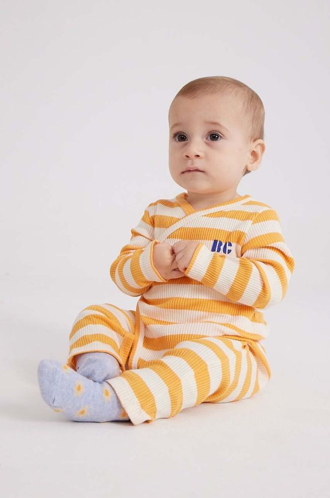 Комбінезон для немовлят Bobo Choses колір жовтий (3476959)