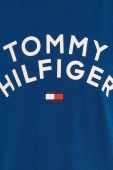 Дитяча бавовняна футболка Tommy Hilfiger з принтом колір блакитний (3527620)