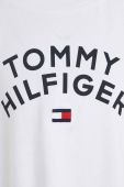 Дитяча бавовняна футболка Tommy Hilfiger колір білий з принтом (3527657)