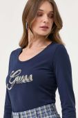 Лонгслів Guess жіночий колір синій (3332740)