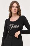 Лонгслів Guess жіночий колір чорний (3332746)