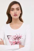 Лонгслів Guess жіночий колір білий (3309852)