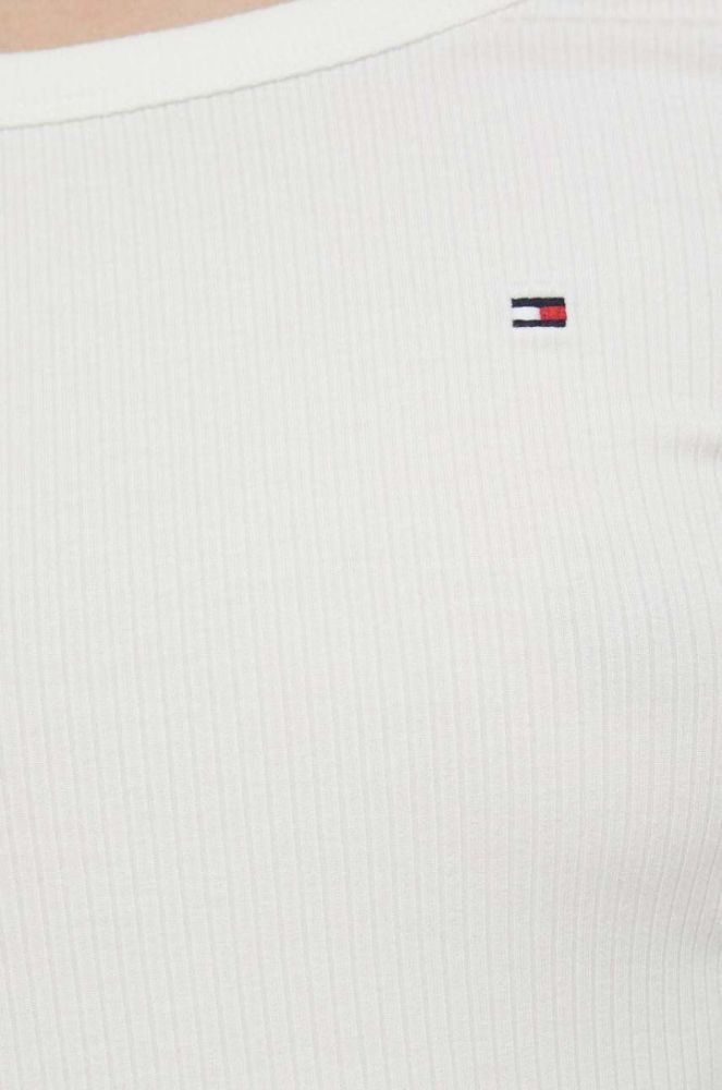 Лонгслів Tommy Hilfiger жіночий колір бежевий (3284078) фото 5