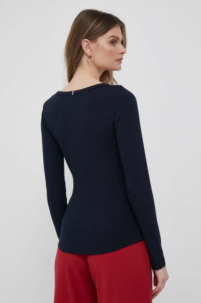 Лонгслів Tommy Hilfiger жіночий колір синій (3284068) фото 3