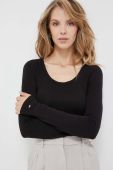 Лонгслів Tommy Hilfiger жіночий колір чорний (3335171)