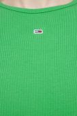 Лонгслів Tommy Jeans жіночий колір зелений (3274255)