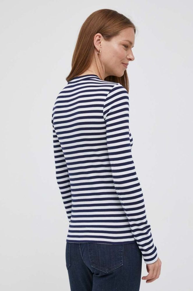 Бавовняний лонгслів Polo Ralph Lauren колір синій (3390825) фото 3