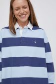 Бавовняний лонгслів Polo Ralph Lauren колір барвистий (3388426)