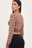 Светр Pinko жіночий колір коричневий легкий
