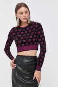 Светр Pinko жіночий колір чорний легкий (3433957)