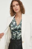 Блузка 2NDDAY жіноча колір зелений візерунок