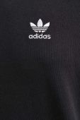 Бавовняний лонгслів adidas Originals колір чорний