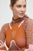 Лонгслів для тренувань adidas by Stella McCartney TrueStrenght колір помаранчевий