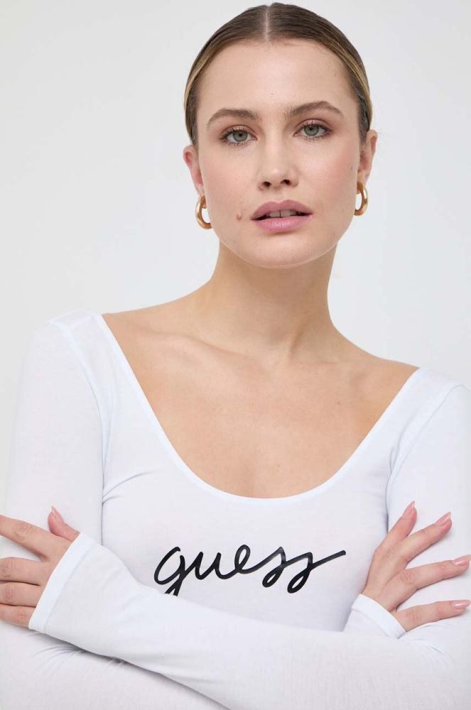 Боді Guess жіночі колір білий (3654903)