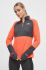 Спортивна кофта The North Face колір помаранчевий візерунок
