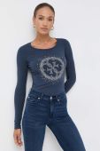 Лонгслів Guess жіночий колір синій (3511496)