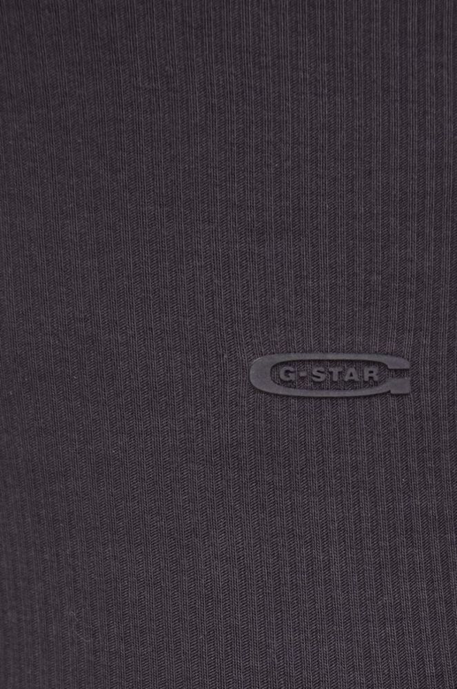 Лонгслів G-Star Raw жіночий колір сірий (3553730) фото 5