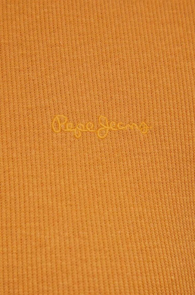 Лонгслів Pepe Jeans Winona Perkins жіночий колір жовтий півгольф фото 5