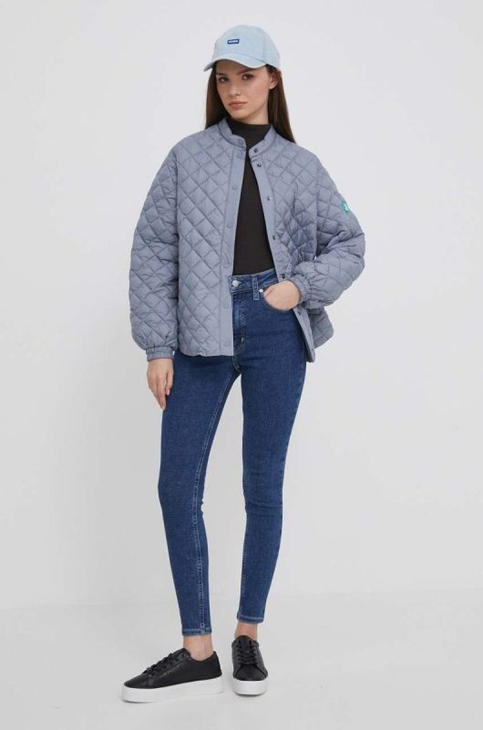 Лонгслів Pepe Jeans жіночий колір чорний півгольф фото 2