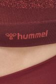 Лонгслів для тренувань Hummel Fade колір червоний півгольф