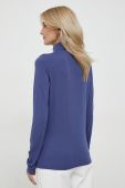 Лонгслів Sisley жіночий гольф колір блакитний (3621393)