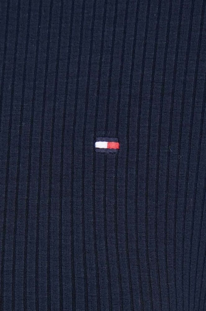 Лонгслів Tommy Hilfiger жіночий колір синій гольф (3419350) фото 5