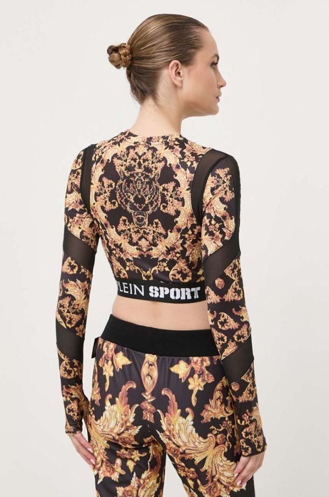 Лонгслів PLEIN SPORT жіночий колір чорний (3381069) фото 3