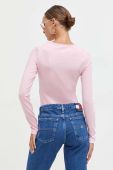 Боді Tommy Jeans жіночі колір рожевий (3541124)