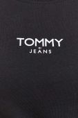 Бавовняний лонгслів Tommy Jeans колір чорний (3574387)