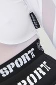 Лонгслів PLEIN SPORT жіночий колір білий