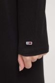 Бавовняний лонгслів Tommy Jeans колір чорний (3519784)
