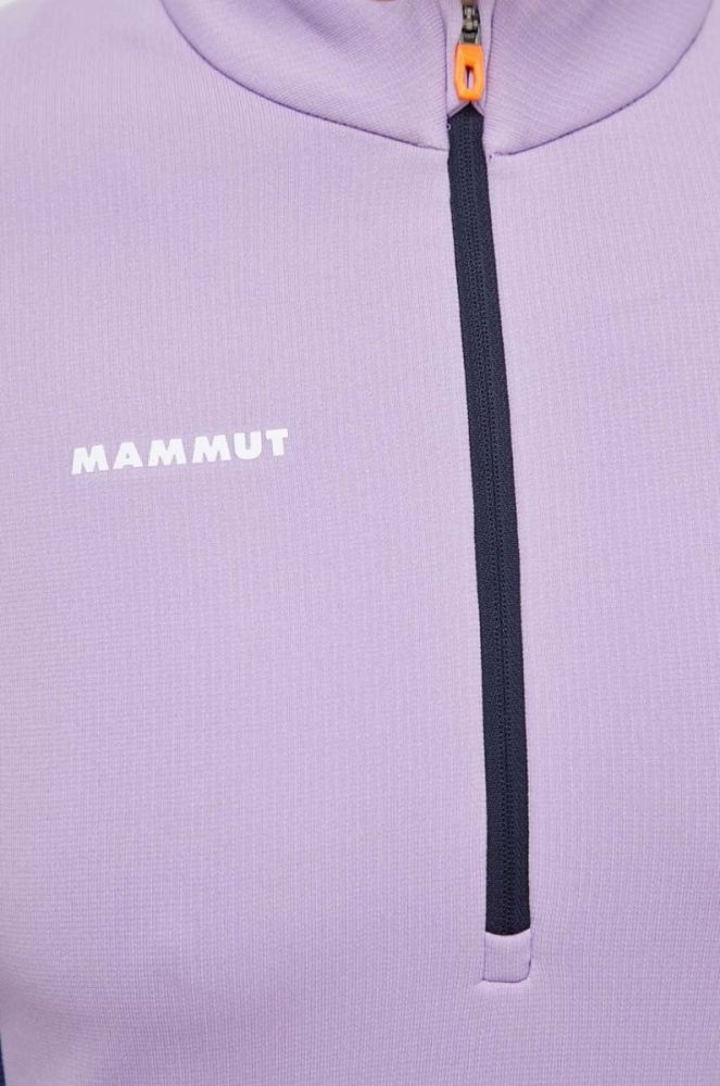 Спортивна кофта Mammut Aenergy колір фіолетовий однотонна фото 5