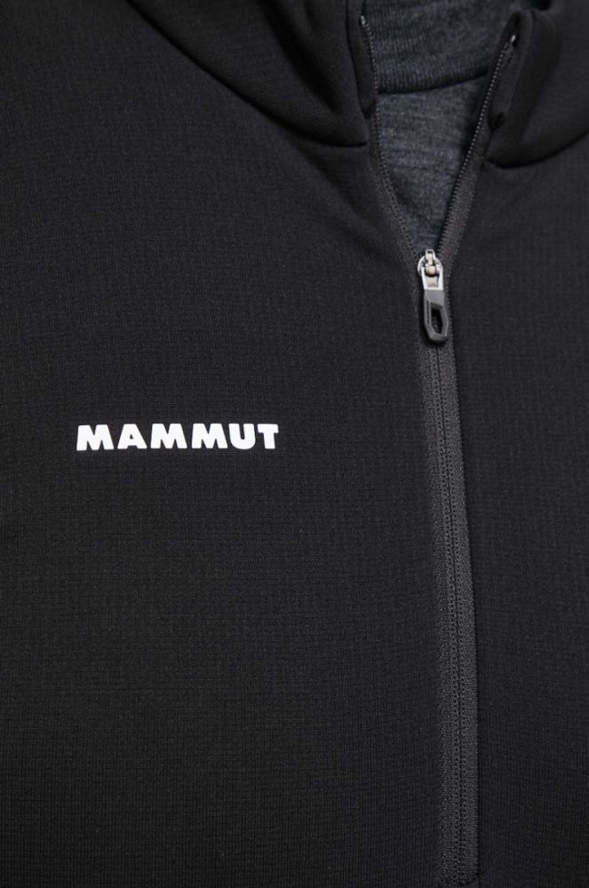 Спортивна кофта Mammut Aenergy колір чорний однотонна фото 5