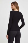 Светр Morgan жіночий колір чорний легкий (3546346)
