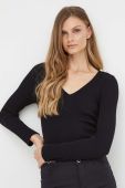 Светр Morgan жіночий колір чорний легкий (3546346)