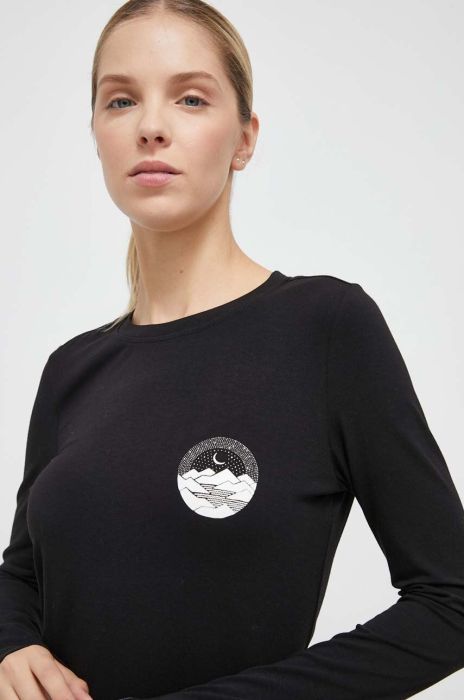 Спортивний лонгслів Viking Escalante колір чорний