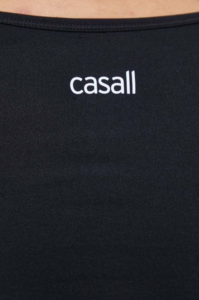 Лонгслів для тренувань Casall Essential колір чорний фото 6