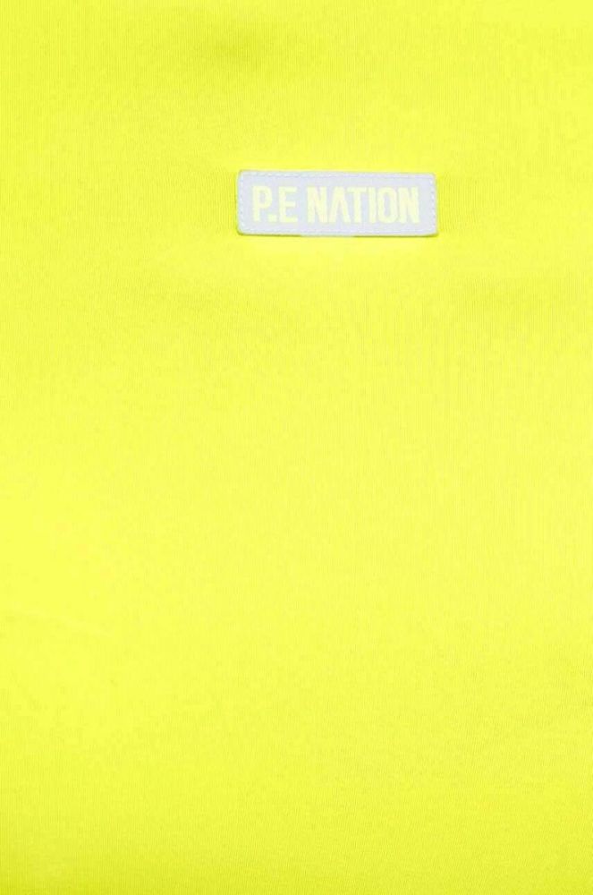 Лонгслів для тренувань P.E Nation Del Mar колір жовтий фото 5