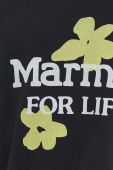 Лонгслів Marmot Flowers For Life жіночий колір чорний