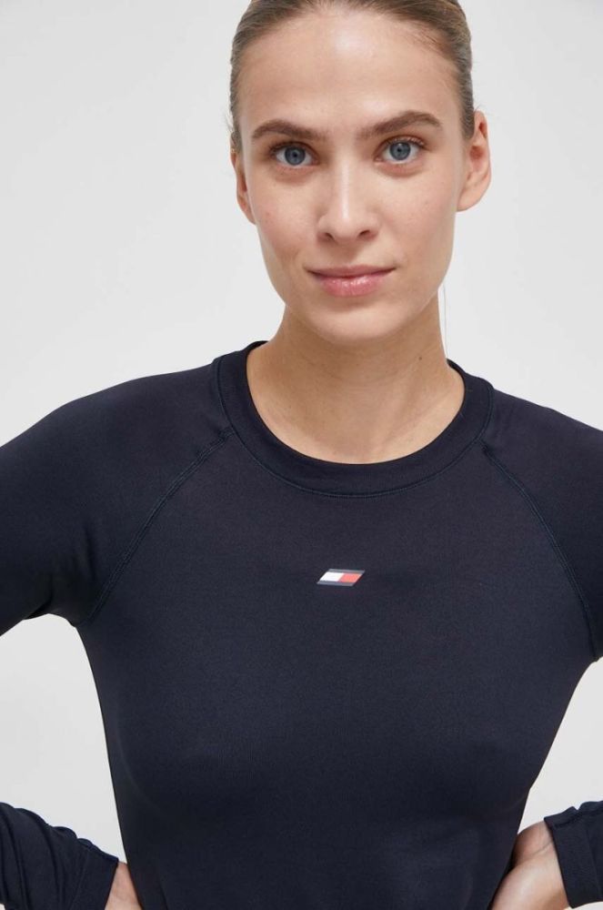 Лонгслів Tommy Hilfiger жіночий колір синій (3582258) фото 4